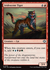 Tigre Iridescente / Iridescent Tiger - Magic: The Gathering - MoxLand